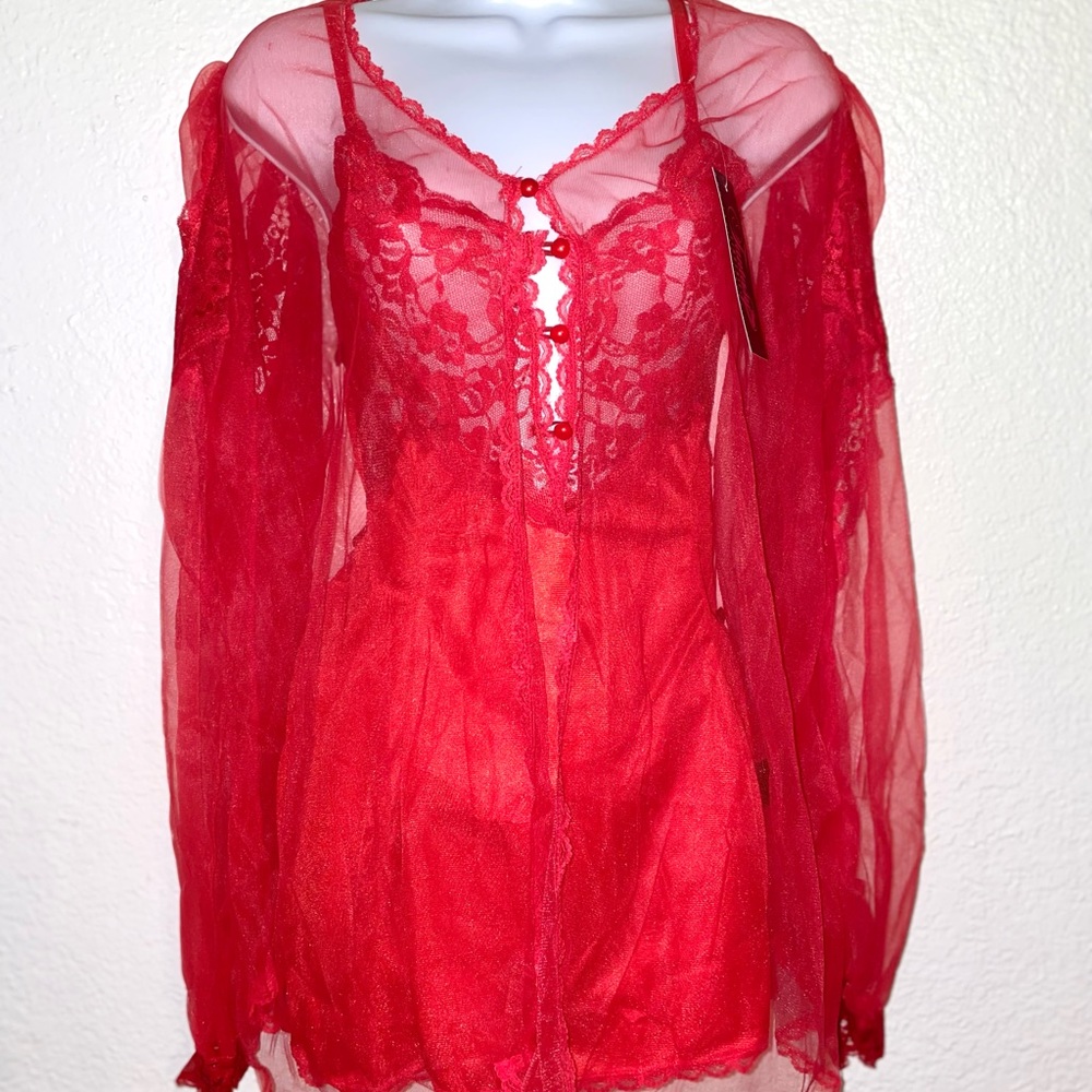 Fantasy lingerie with panty and jacket